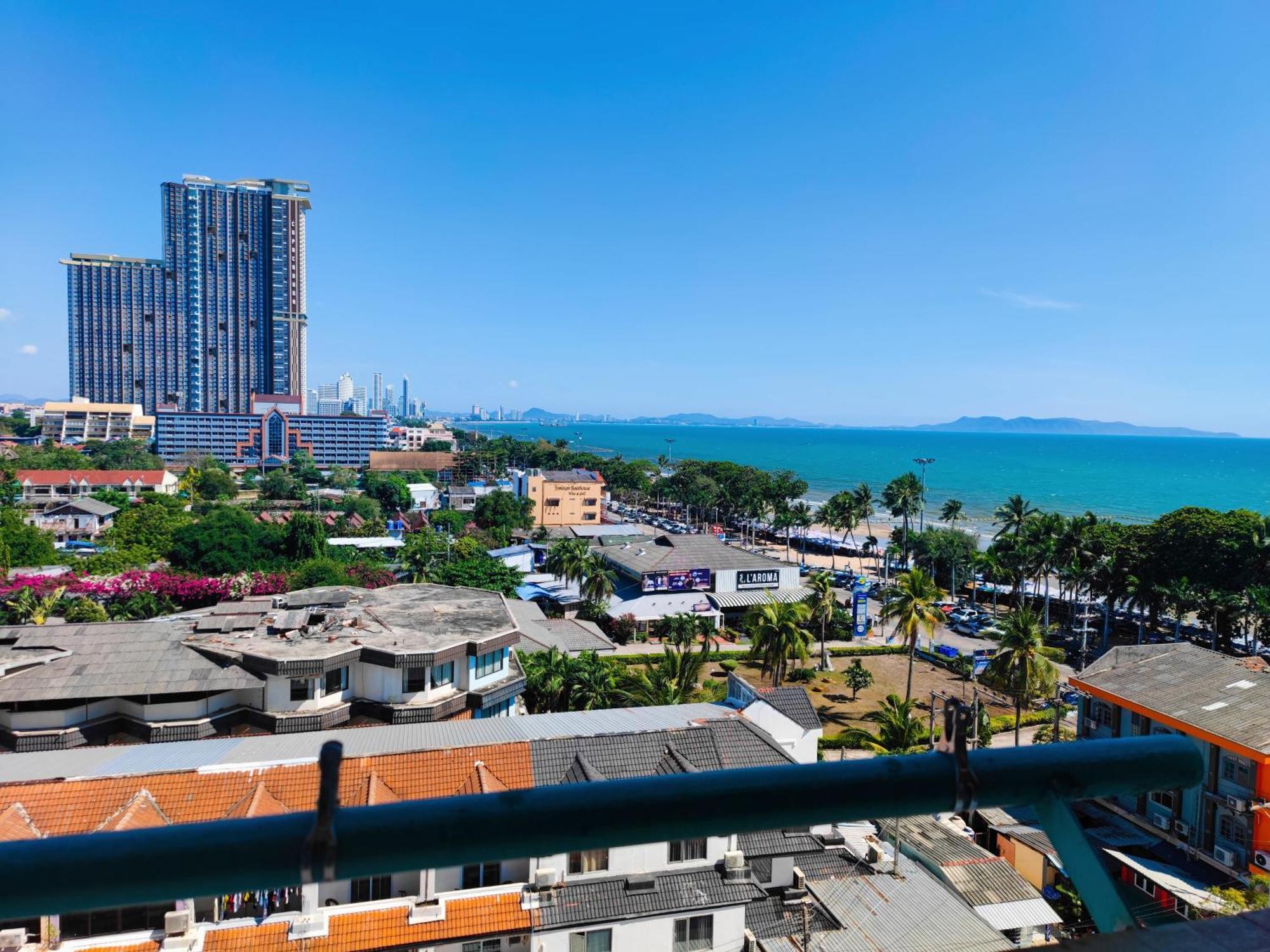 Thiantong Ocean View Seaside Condo 30M To 乔木提恩海滩 外观 照片